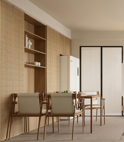 侘寂餐厅3D模型下载